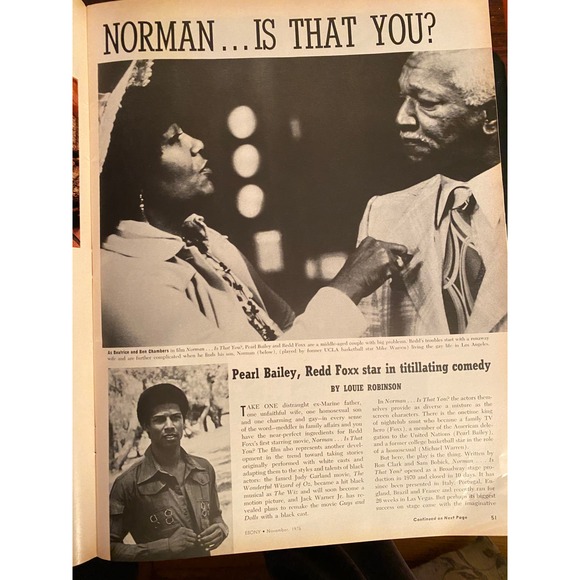 Vintage November 1976 Ebony Magazine with Featured Cover,”O.J. Simpson: - Picture 6 of 12